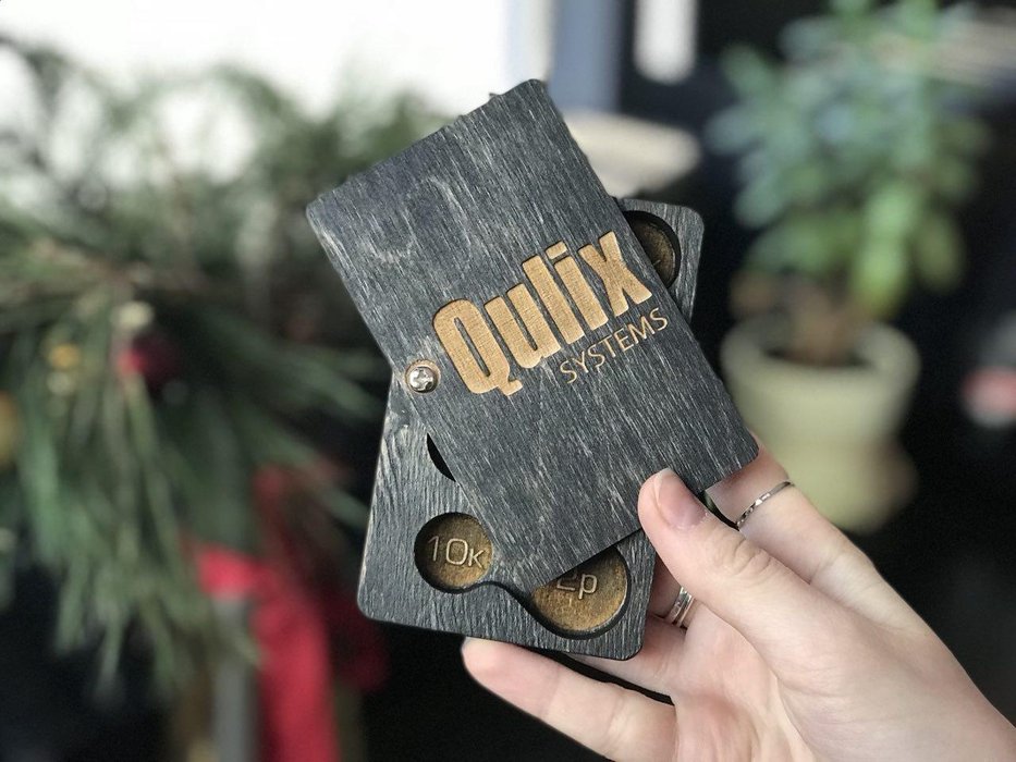 Брендированная монетница для корпоративного заказчика